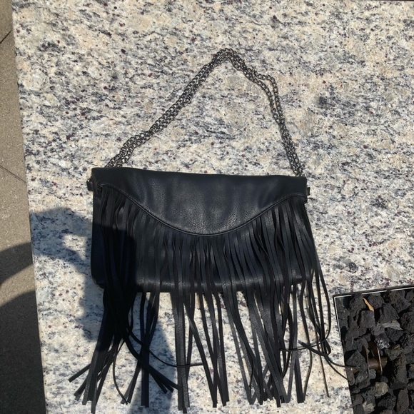 3Am Forever fringe Clutch Croosbody bag and shoulder bag - Picture 2 of 14